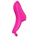 Ярко-розовая вибронасадка на палец Dream Toys FINGER VIBE 21583