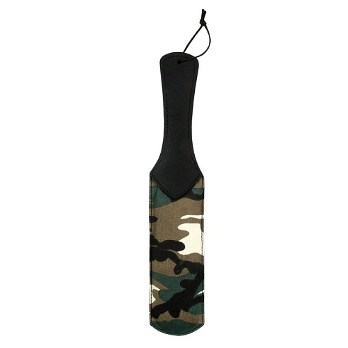 Зелёная камуфлированная шлёпалка NS Novelties Kinky Camo NSN-1256-18