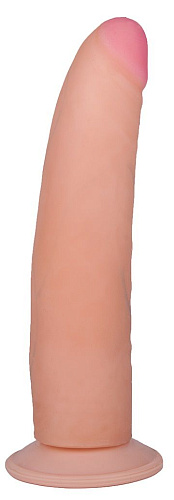 Телесный фаллоимитатор без мошонки LOVETOY (А-Полимер) HUMAN STYLE 7 610606 (18 см)