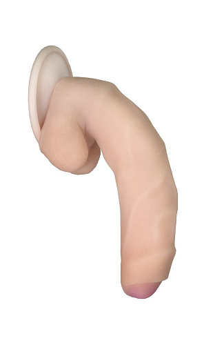 Сувенирный фаллос телесного цвета на присоске LOVETOY (А-Полимер) 02 924503 (13 см)