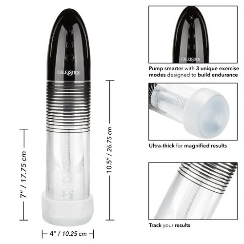 Автоматическая вакуумная помпа California Exotic Novelties Optimum Series Executive Automatic Smart Pump SE-1035-55-3