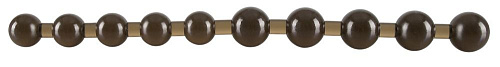 Чёрные анальные бусы Orion Anal Pearls Black 0511641 (27,5 см)