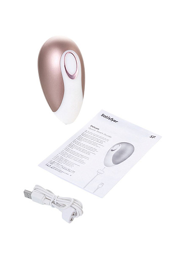 Бронзовый вакуумный массажер для клитора Satisfyer Pro Deluxe Next Generation J2018-3-P