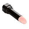 Чёрный компактный вибратор-помада California Exotic Novelties Hide Play Lipstick SE-2930-05-2