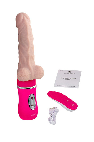 Реалистичный вибратор с пультом ДУ Ailighter Telescopic Lover 191517 (27,1 см)