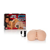 Реалистичная попка и вагина с вибрацией телесного цвета California Exotic Novelties Vivid Raw Assterbator SE-7521-05-3