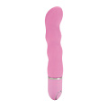 Розовый гнущийся вибромассажёр California Exotic Novelties 10-Function Silicone Pleasure Bendie Wavy G s SE-0868-50-3 (17,75 см)