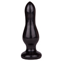 Чёрная анальная пробка LOVETOY (А-Полимер) MAGNUM 12 421200 (12 см)