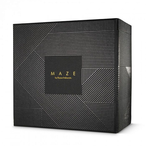 Бежевая упряжь Bijoux Indiscrets MAZE I HARNESS 0220