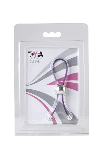 Фиолетовое лассо с утяжкой ToyFa 888016-4