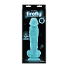 Голубой фаллоимитатор, светящийся в темноте NS Novelties Firefly 8 Pleasure Dildo NSN-0485-27 (23,6 см)