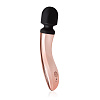Чёрно-розовый вибромассажёр EDC Wholesale Nouveau Curve Massager RG009 (21 см)