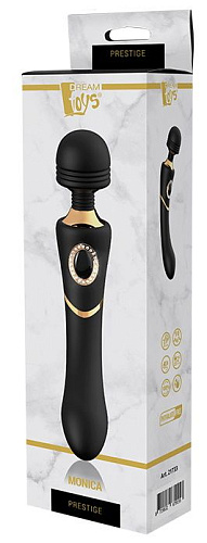 Чёрный жезловый вибратор Dream Toys MONICA 21733 (24,1 см)