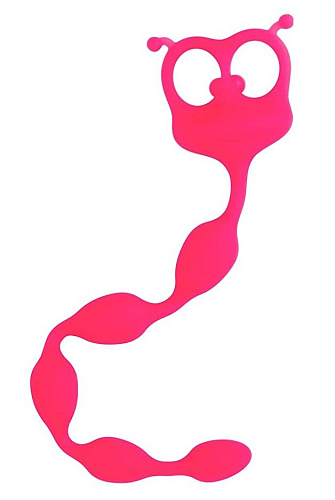 Розовая анальная цепочка Fun Factory Flexy Felix 38036 (31 см)