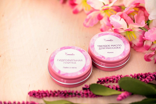 Твердое масло для массажа Eromantica «Кокос» 215111 (20 гр)