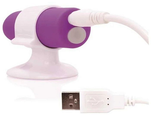 Гладкий мини-вибратор Screaming O Charged Positive APV-101 (10 см)