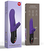 Фиолетовый пульсатор с клиторальным лепестком Fun Factory Bi Stronic Fusion 4001106 (21,5 см)