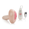 Вагина с вибрацией в телесном цвете California Exotic Novelties Sultry Vibro Pussy SE-0909-01-3