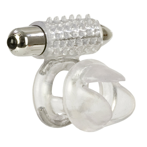 Прозрачное виброкольцо California Exotic Novelties Support Plus Extended Head SE-1466-20-3