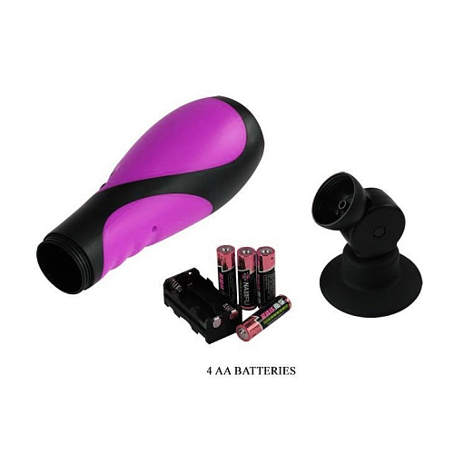 Фиолетовый вибромастурбатор Baile Oral Sex Lover BM-00900T33-0603