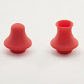 Красные дополнительные насадки для пульсатора Revel Body Revel Body QuietCore RB421 (2 шт)