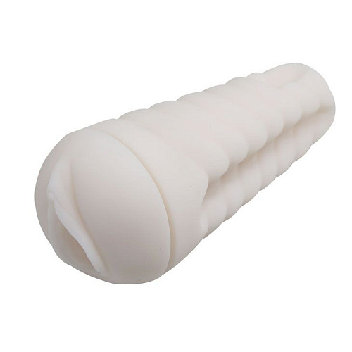 Мега-мастурбатор вагина белого цвета без вибрации Baile Hedy BM-00900T49N