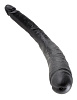 Чёрный двусторонний дилдо Pipedream 16 Tapered Double Dildo PD5517-23 (40,6 см)