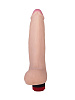 Телесный вибратор-реалистик с мошонкой LOVETOY (А-Полимер) 803600 (20 см)