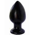 Чёрная анальная пробка LOVETOY (А-Полимер) MAGNUM 9 420900 (13 см)