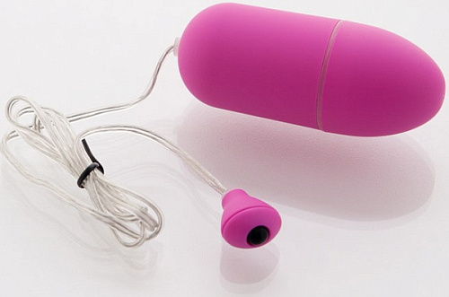 Фиолетовое виброяйцо Sexus Funny Five 931003-4 (8 см)