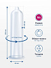 Прозрачные презервативы R S GmbH MY.SIZE №10 (10 шт, размер 64)