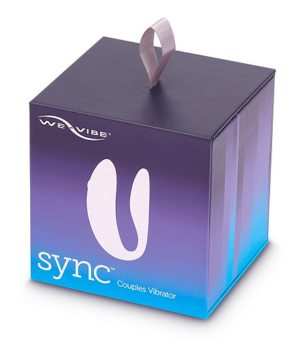 Фиолетовый вибратор для пар We-vibe Sync Cosmic SNSYSGC