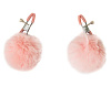 Зажимы на соски с розовыми меховыми шариками Lola toys Angelic 1140-02lola