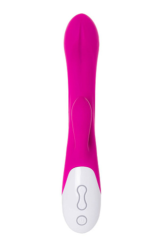 Розовый вибратор с подогревом LoveMoment LM-18621 (22 см)