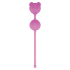 Розовые вагинальные шарики Toyz4lovers PUSSYNUT DOUBLE SILICONE T4L-00801774
