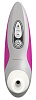Розово-серебристый бесконтактный стимулятор клитора Womanizer Pro40 0587443