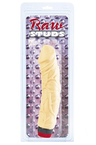 Фаллоимитатор телесного цвета с вибрацией California Exotic Novelties Super Veined Vibrator SE-0817-01-2 (20 см)