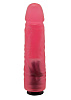 Гелевая насадка-фаллос розового цвета для страпона LOVETOY (А-Полимер) 191100 (17,5 см)
