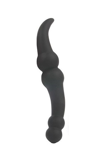 Чёрный стимулятор простаты Bior toys Sex Expert SEM-55094 (20 см)