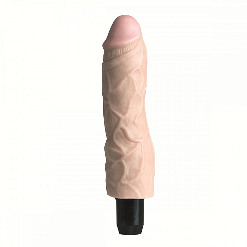Реалистичный вибратор телесного цвета California Exotic Novelties Ez Bend Stud SE-0863-20-2 (20 см)
