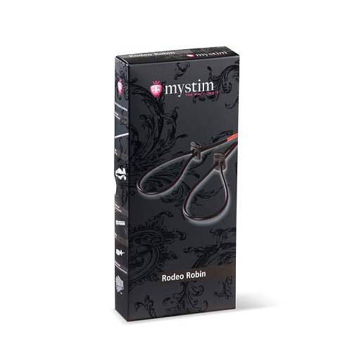 Электроутяжка на пенис и мошонку MyStim Rodeo Robin 46580