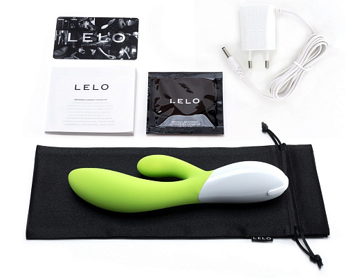 Вибромассажёр цвета лайма Lelo Ina 2 Lime Green LEL7657 (20 см)