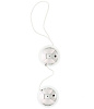 Серебристые шарики Seven Creations VIBRATONE DUO BALLS SILVER BLISTERCARD 7224S BCD GP