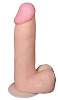 Телесный реалистичный фаллоимитатор на присоске Bior toys EE-10244 (16 см)