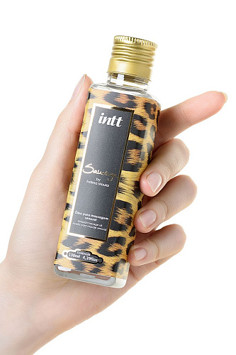 Массажное масло с возбуждающим эффектом INTT Sauvage LH08 (130 мл)