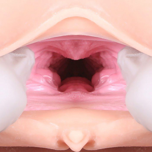 Мастурбатор телесного цвета в виде девушки с вибрацией KOKOS Valentina Auto M01-003-08V