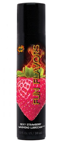 Разогревающий лубрикант с ароматом клубники Wet Fun Flavors 4-in-1 Sexy Strawberry 20422
