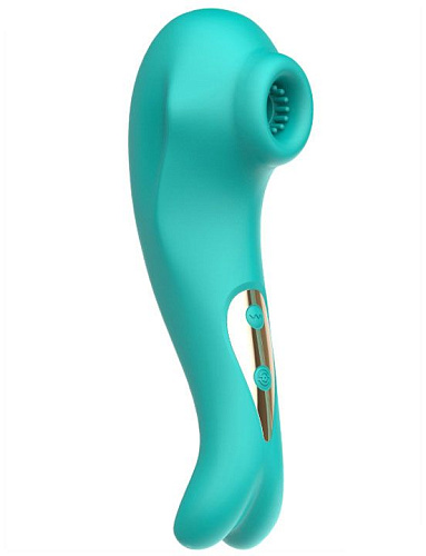 Зелёный вибратор волновой пульсации Winyi Joyce WY0547-GR (14,1 см)