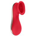 Красный клиторальный стимулятор Shots Media BV Dreamy ELE004RED