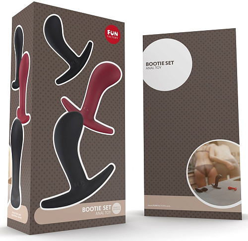 Набор из 3 анальных пробок Fun Factory BOOTIE SET 24998